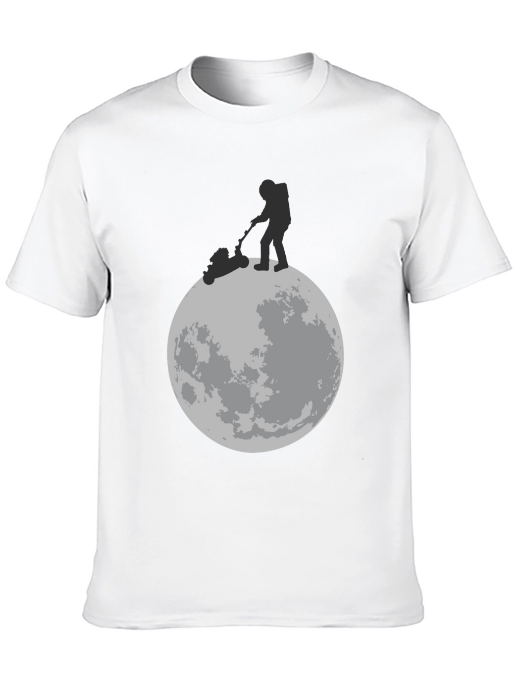 Moon Mowing Graphic T-Shirt