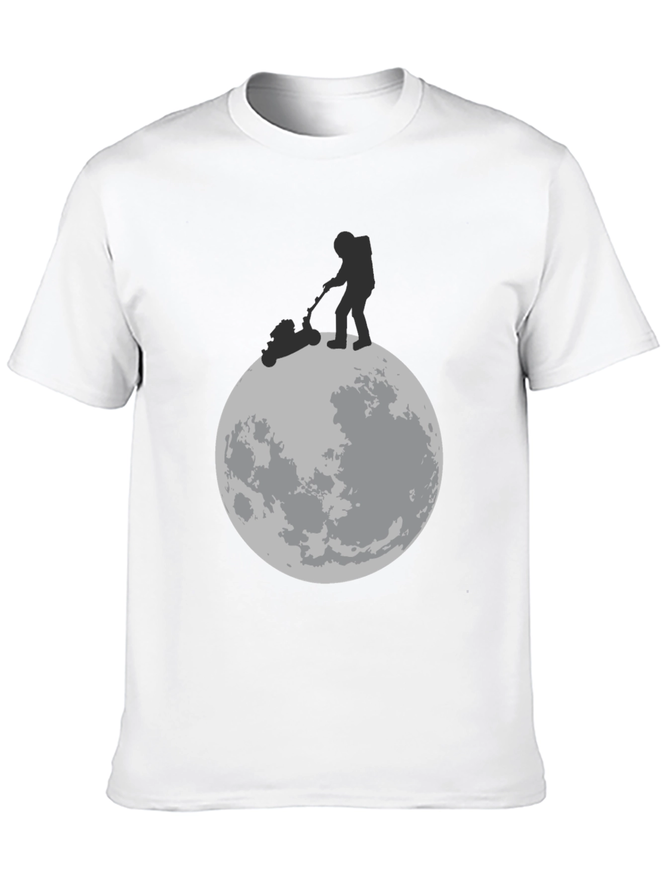 Moon Mowing Graphic T-Shirt