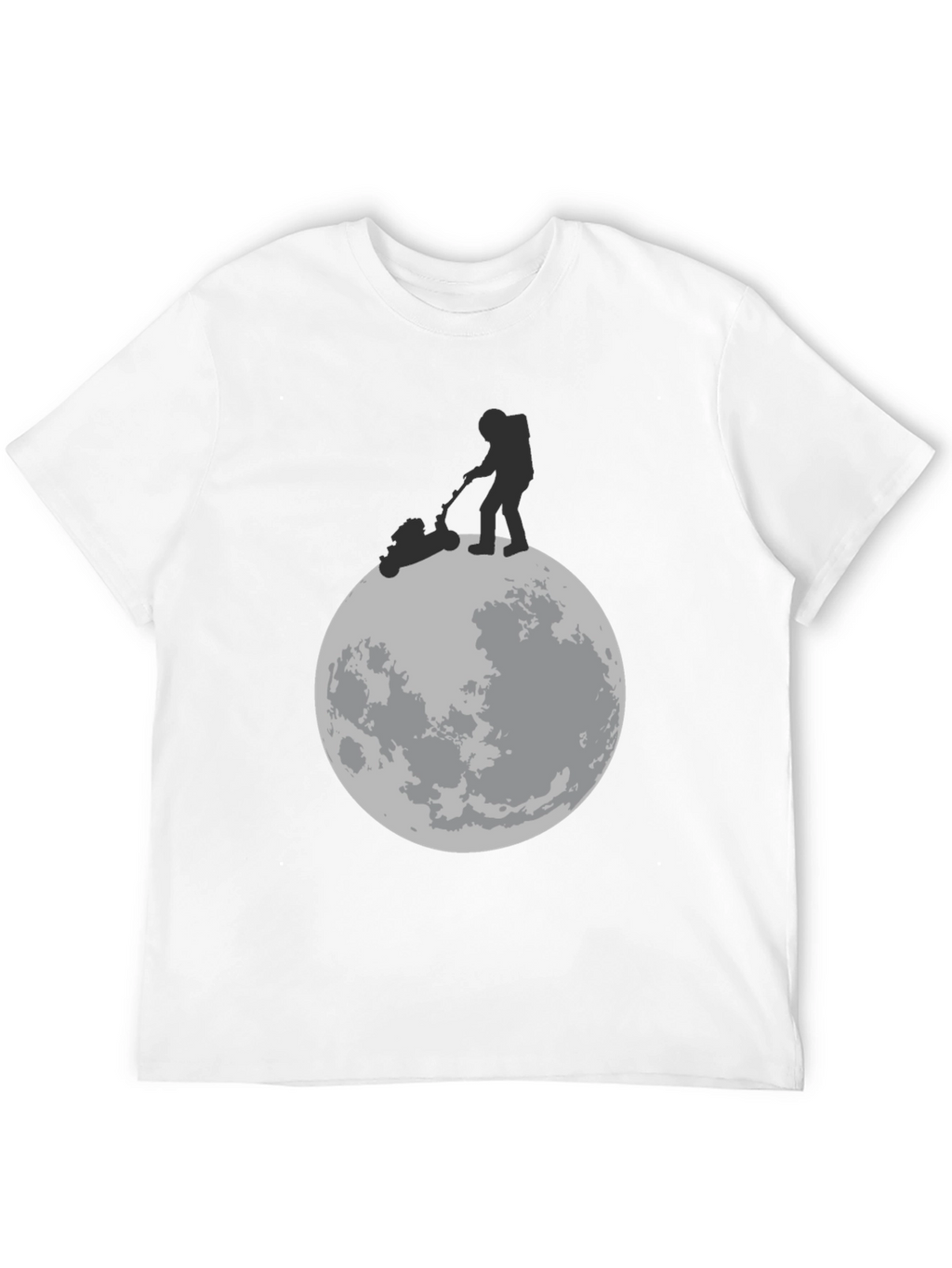 Moon Mowing Graphic T-Shirt
