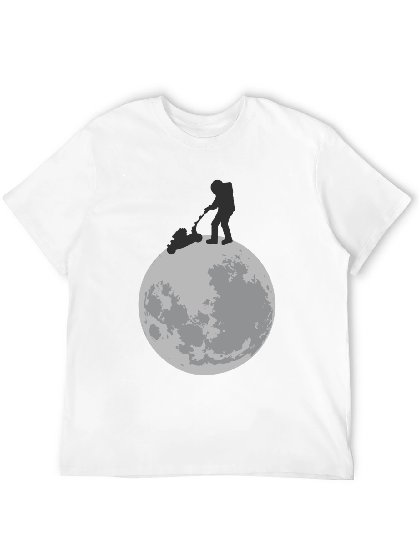 Moon Mowing Graphic T-Shirt