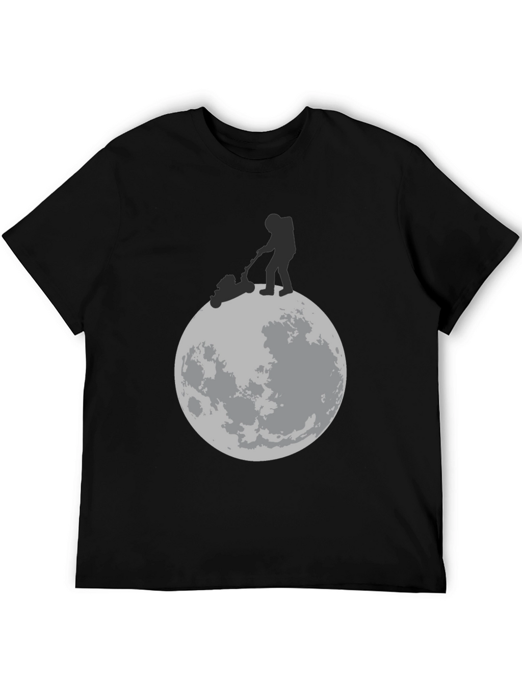 Moon Mowing Graphic T-Shirt