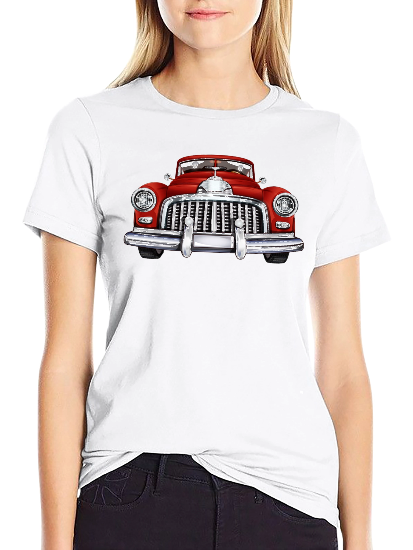 Classic Car Graphic T-Shirt - Retro Automotive Tee