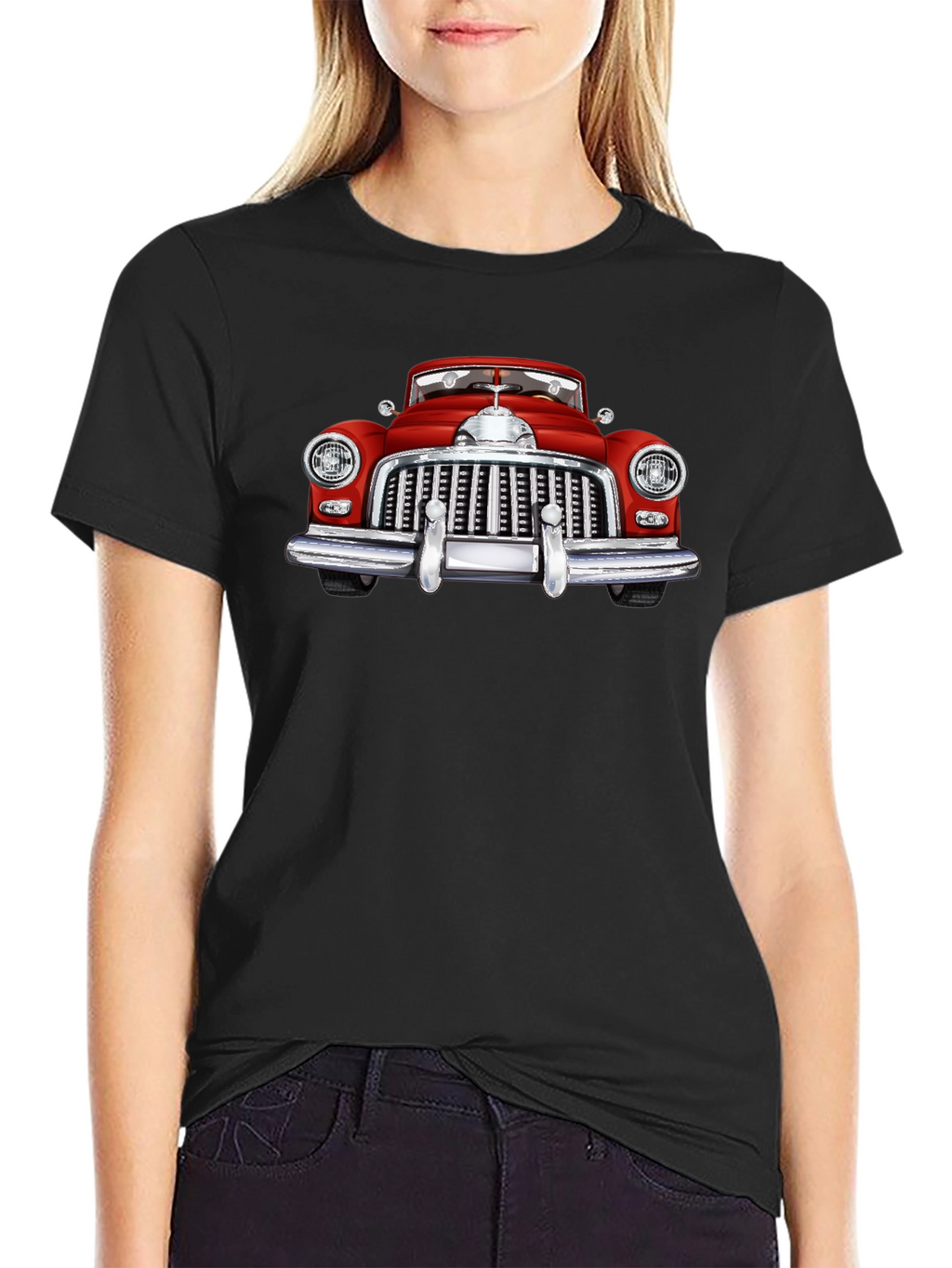 Classic Car Graphic T-Shirt - Retro Automotive Tee