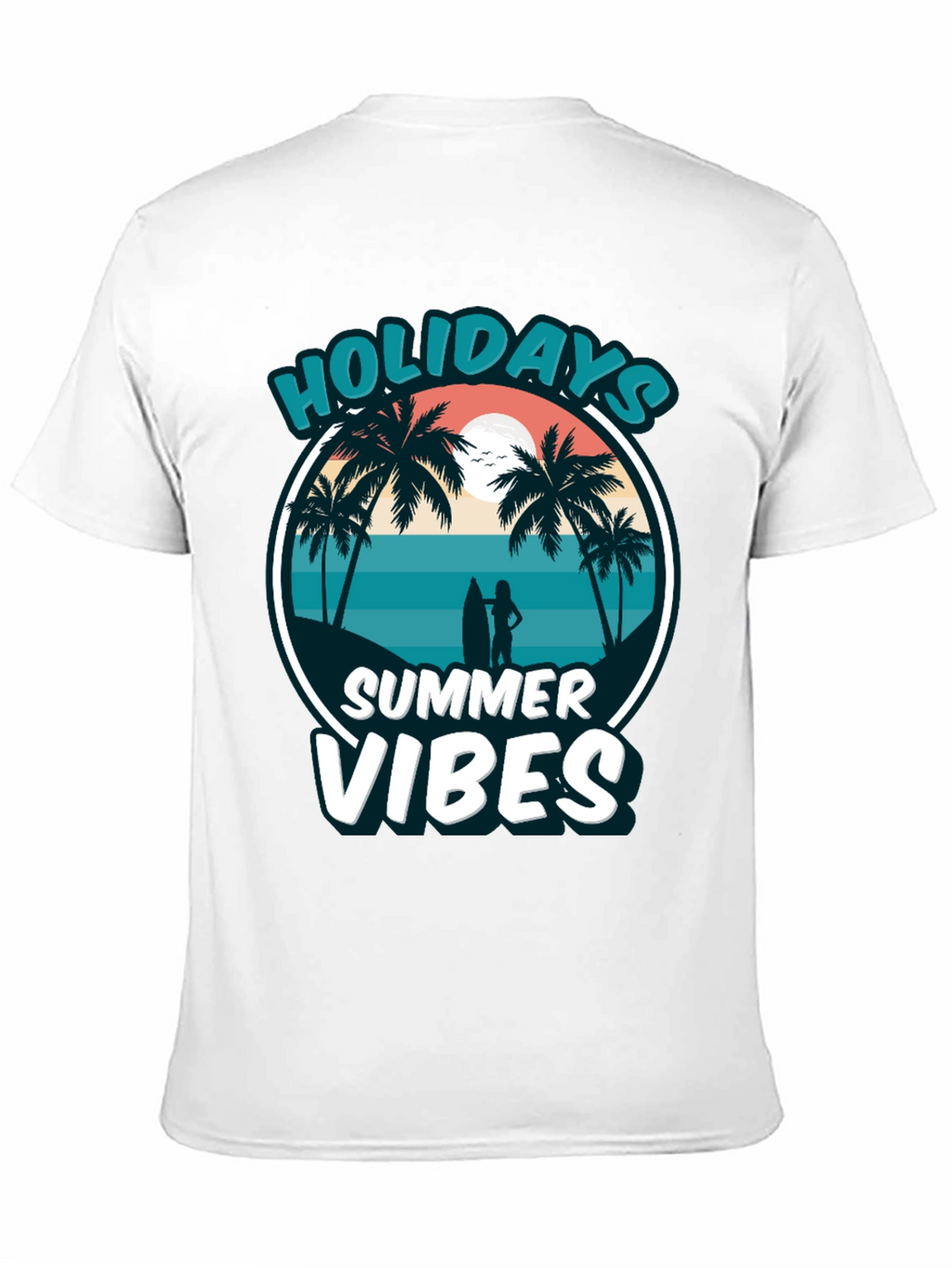 Holidays Summer Vibes Graphic Tee