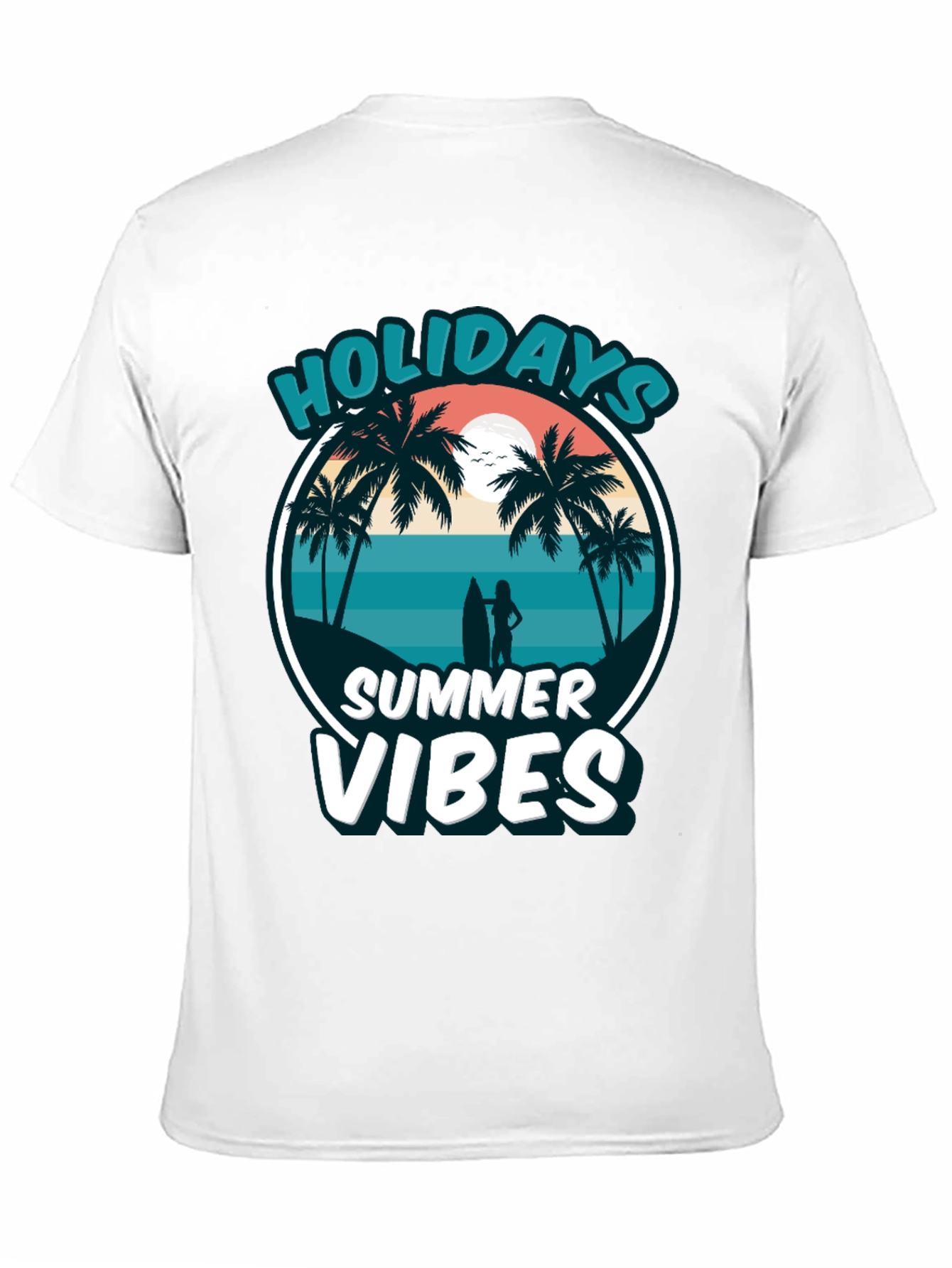 Holidays Summer Vibes Graphic Tee