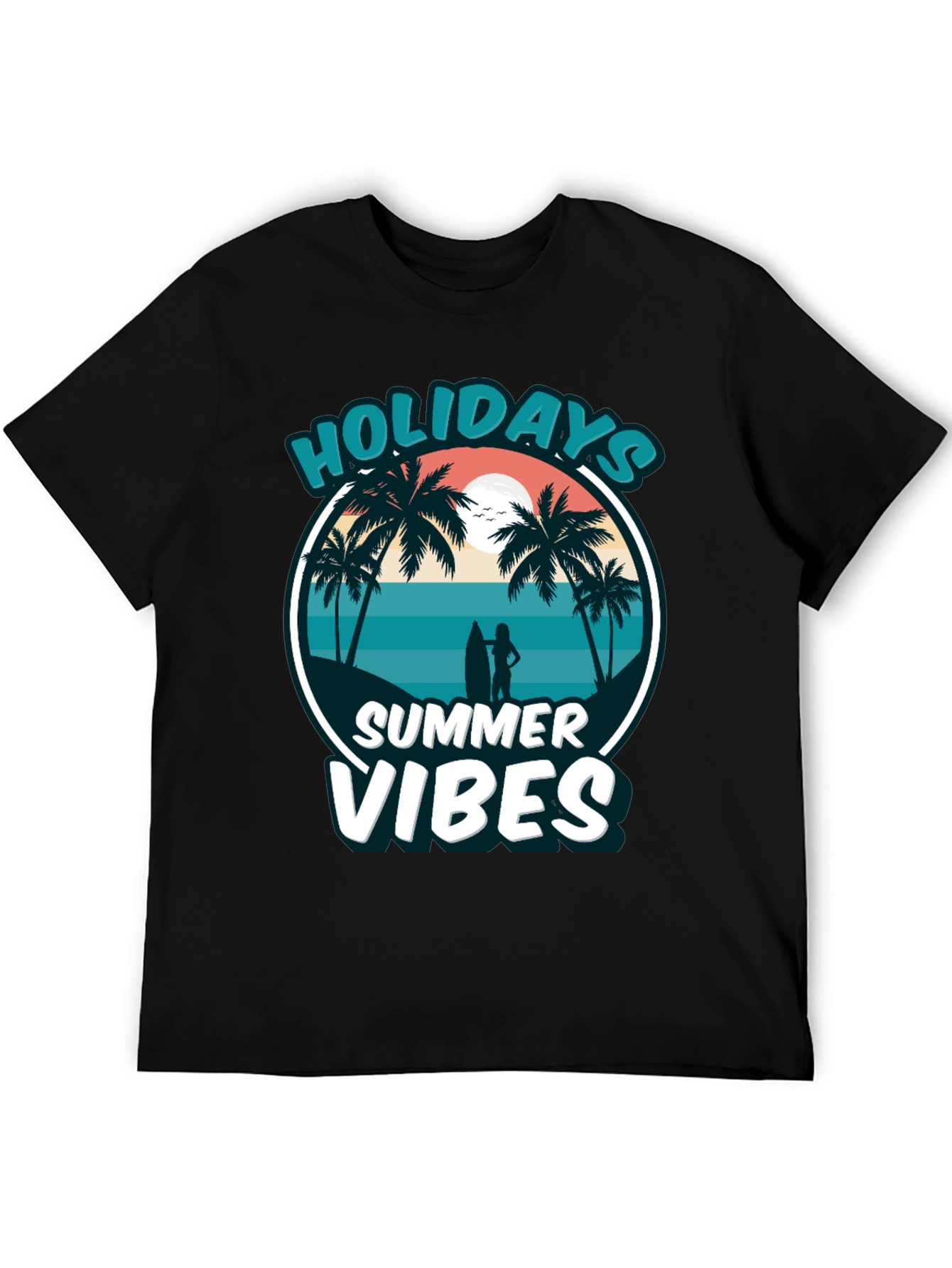Holidays Summer Vibes Graphic Tee