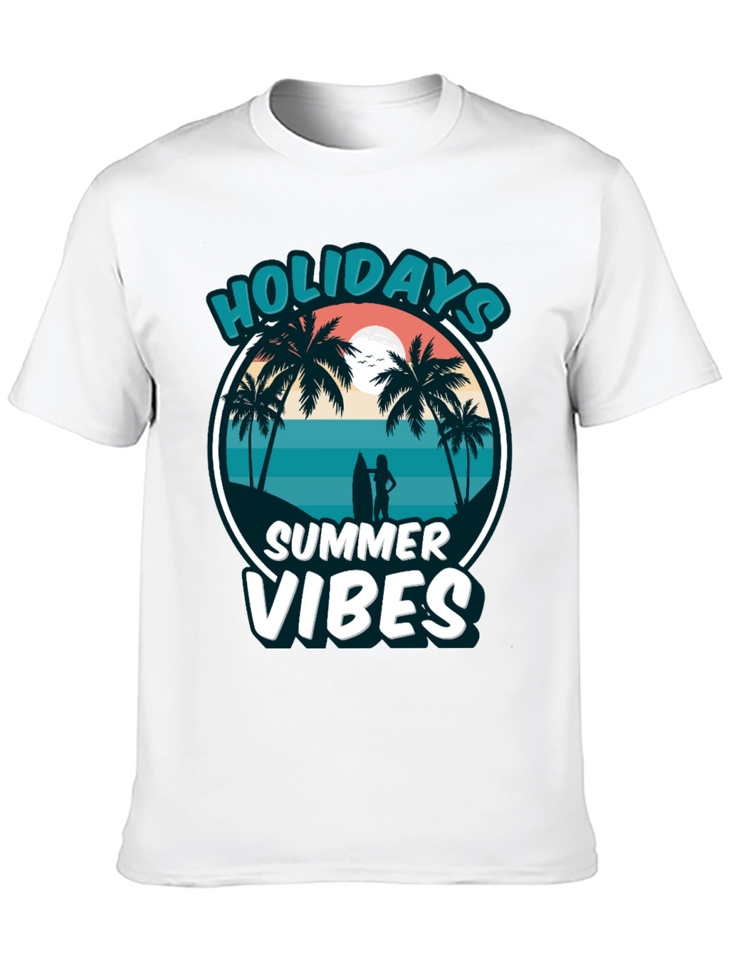 Holidays Summer Vibes Graphic Tee