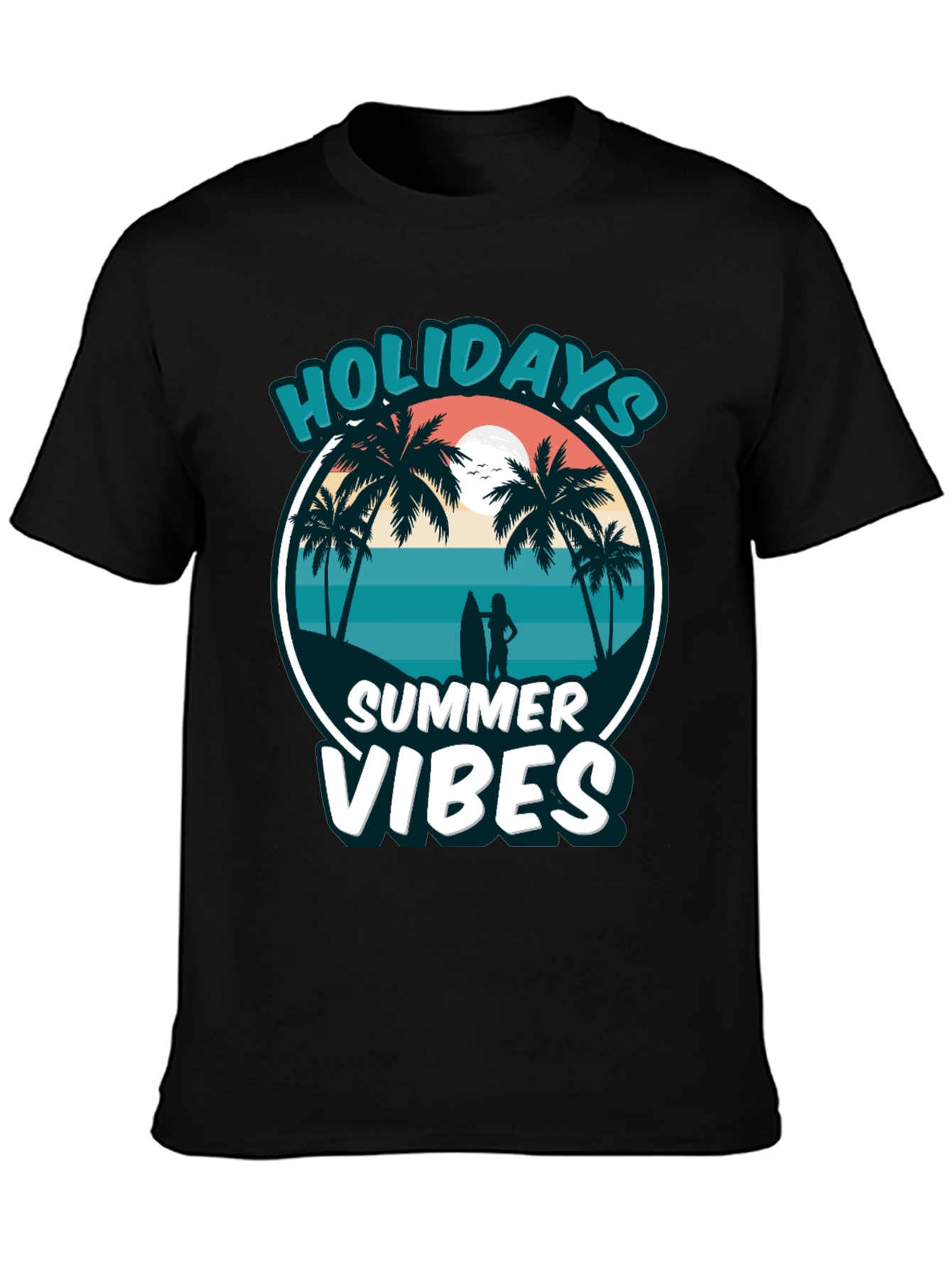Holidays Summer Vibes Graphic Tee
