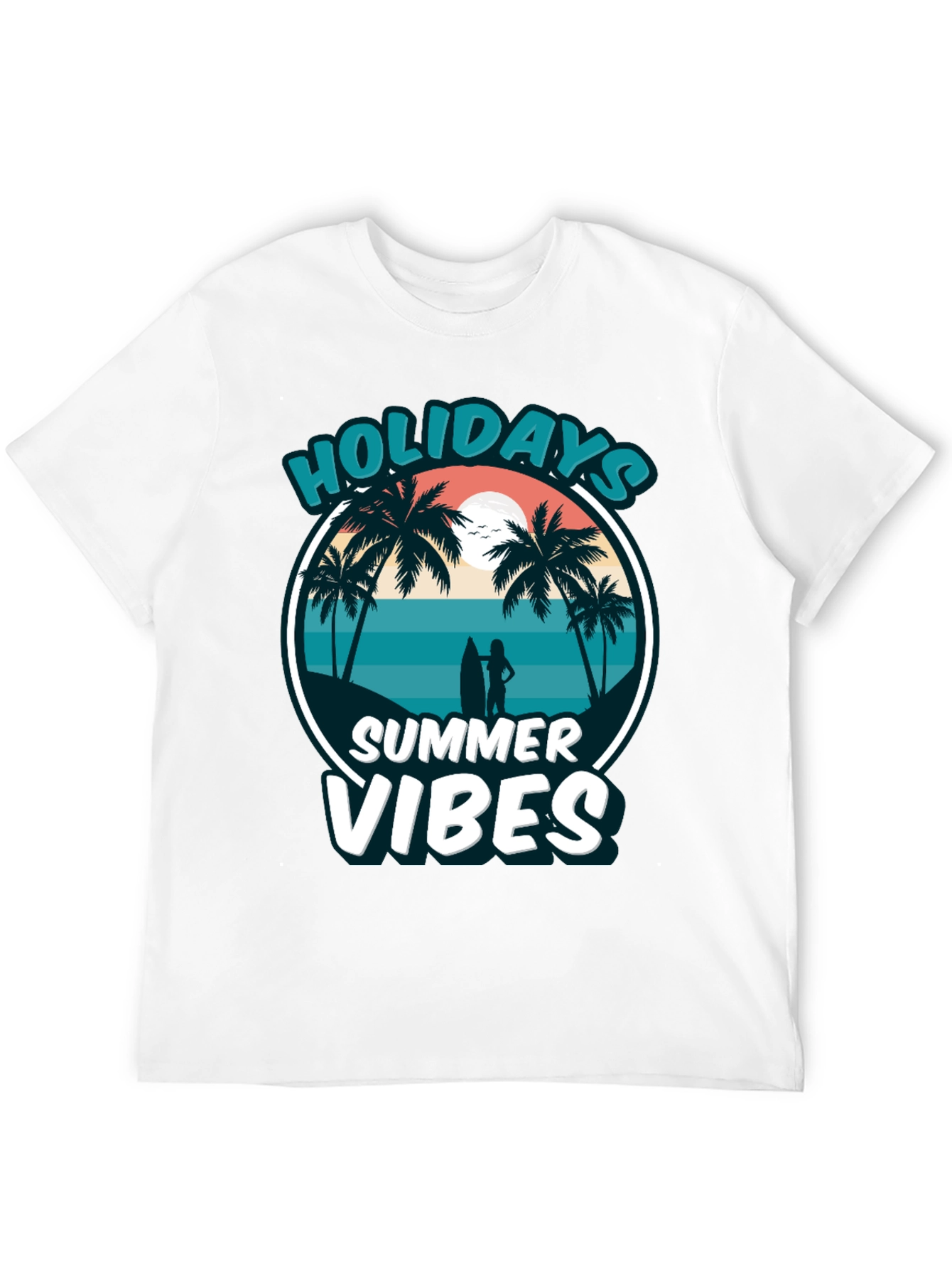 Holidays Summer Vibes Graphic Tee