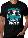 Holidays Summer Vibes Graphic Tee