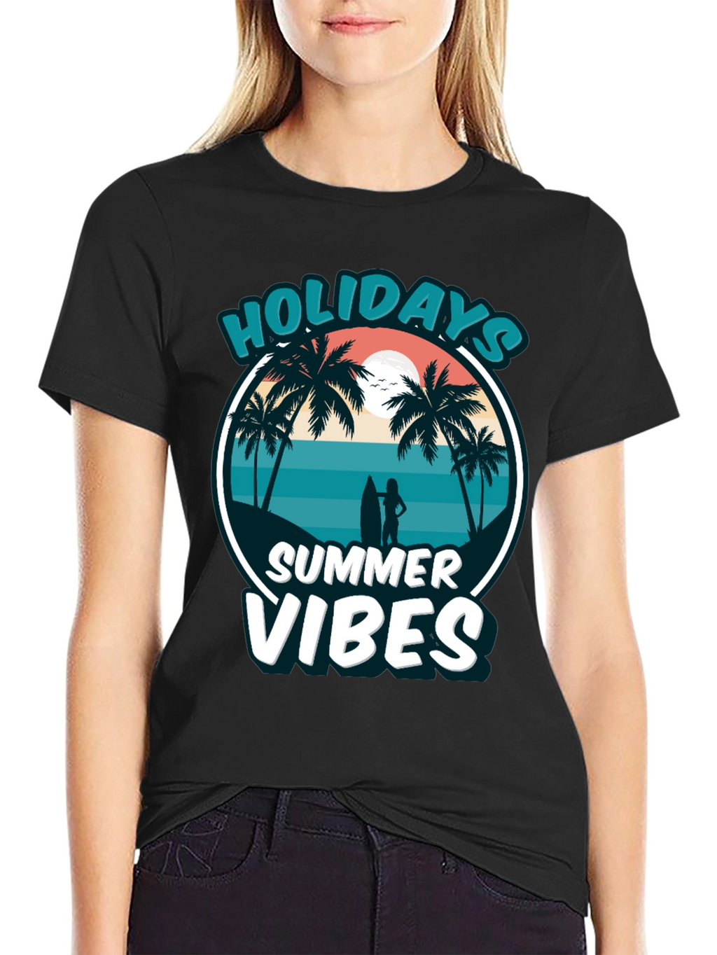 Holidays Summer Vibes Graphic Tee