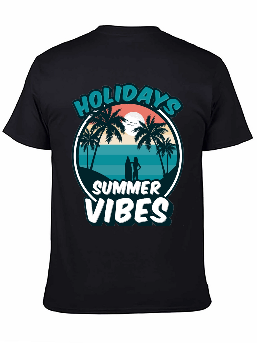Holidays Summer Vibes Graphic Tee