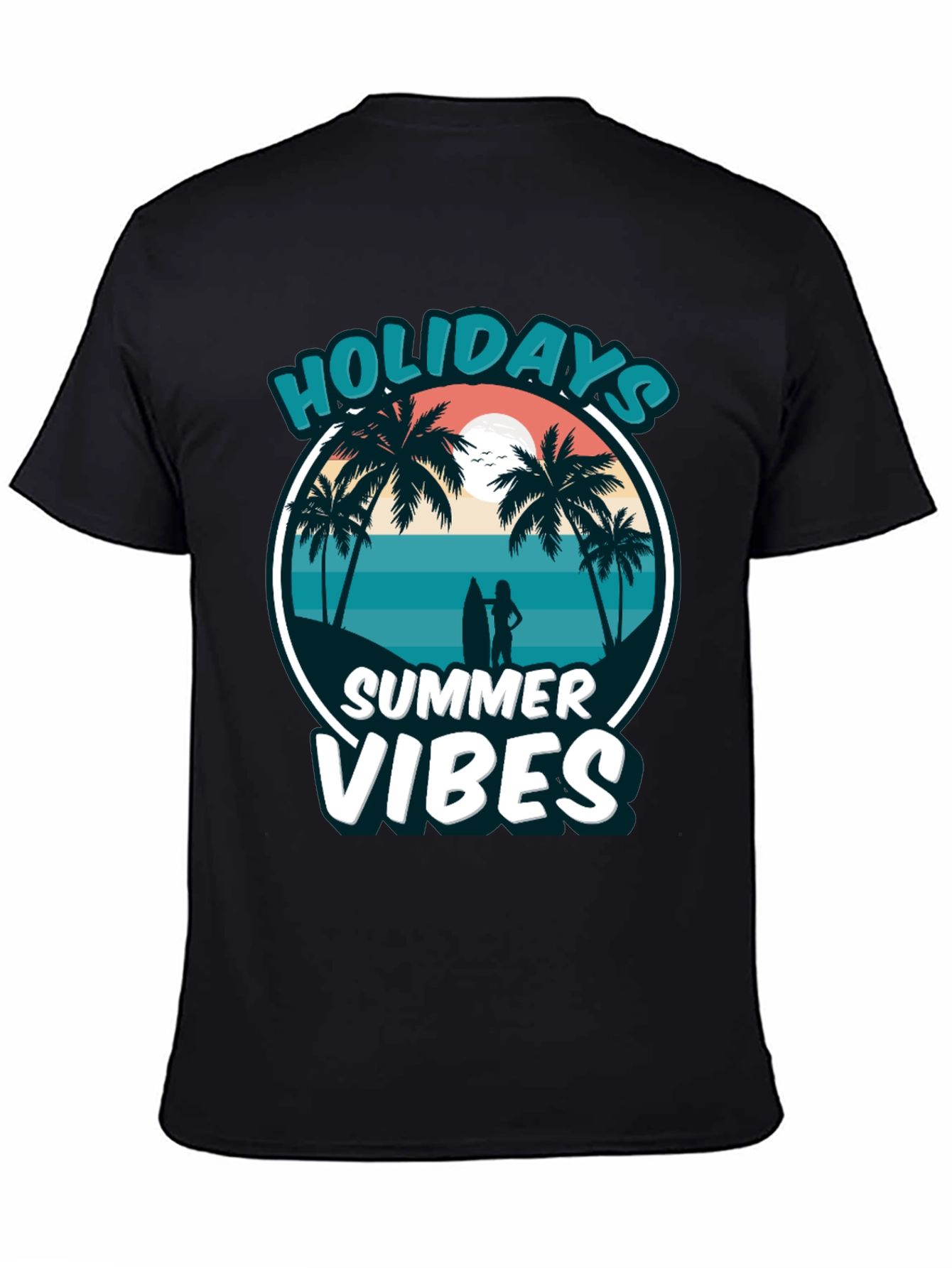 Holidays Summer Vibes Graphic Tee