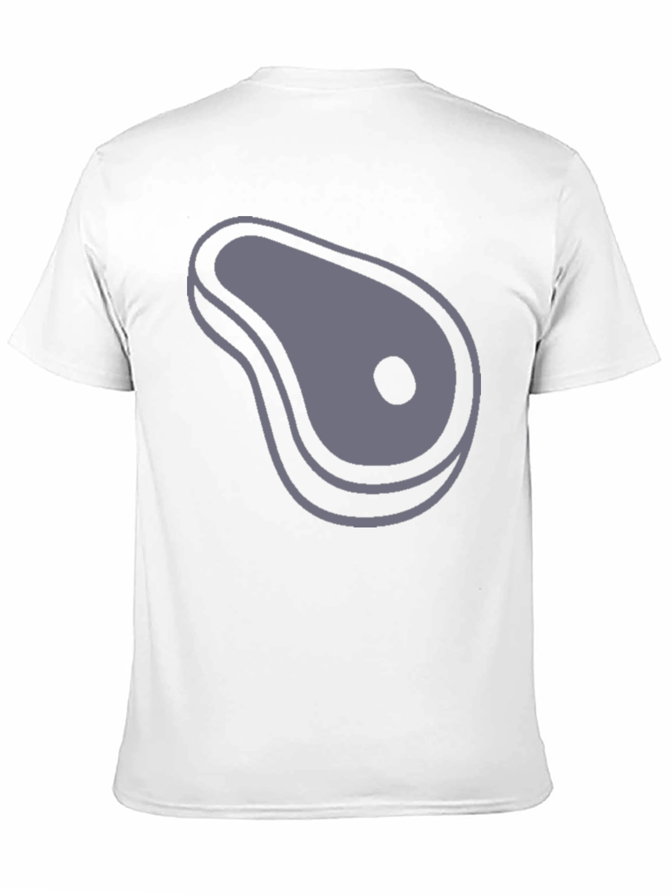 Steak Graphic T-Shirt - Black Cotton Tee