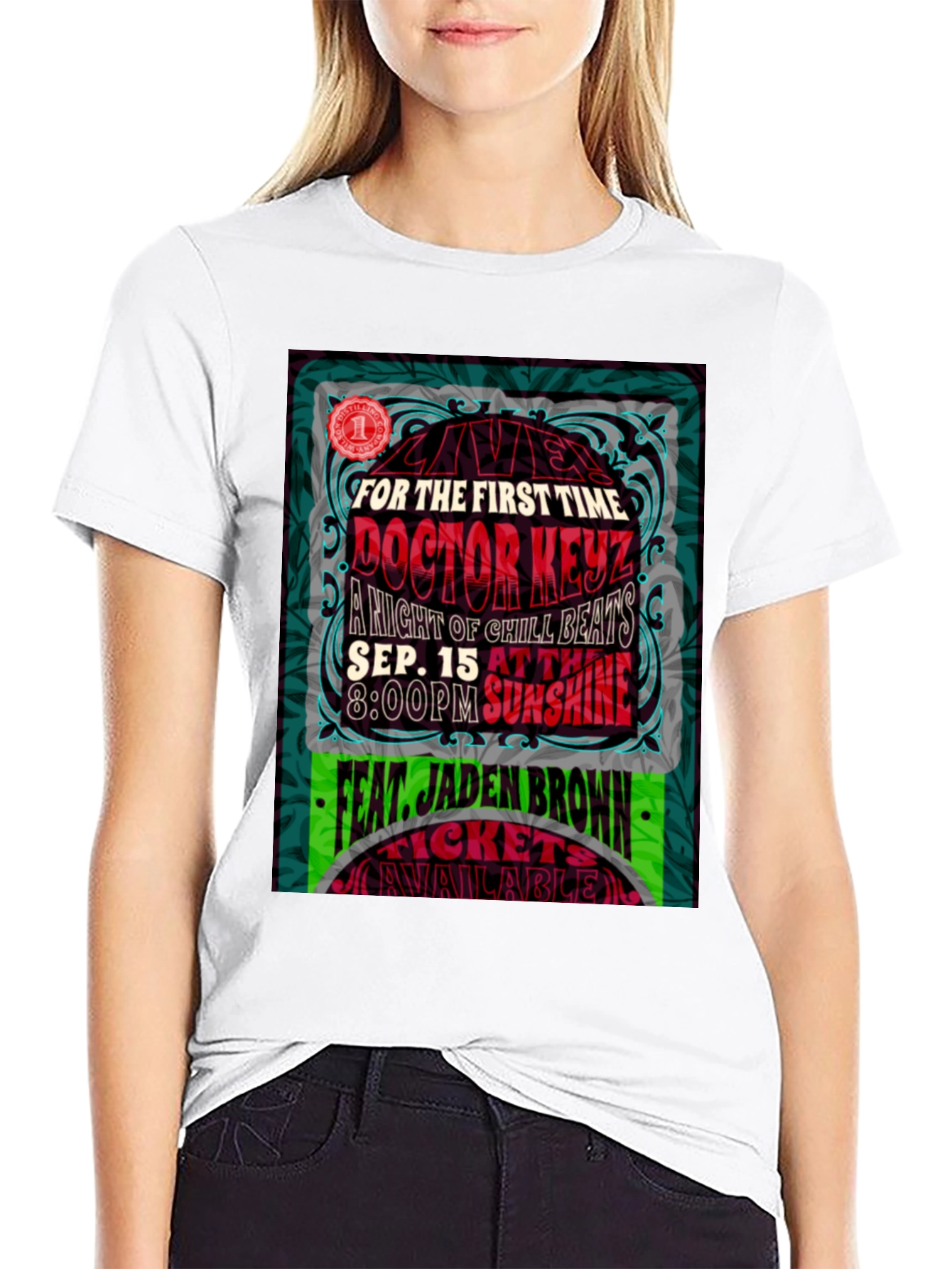 Doctor Keyz Event T-Shirt: Jaden Brown Sep 15