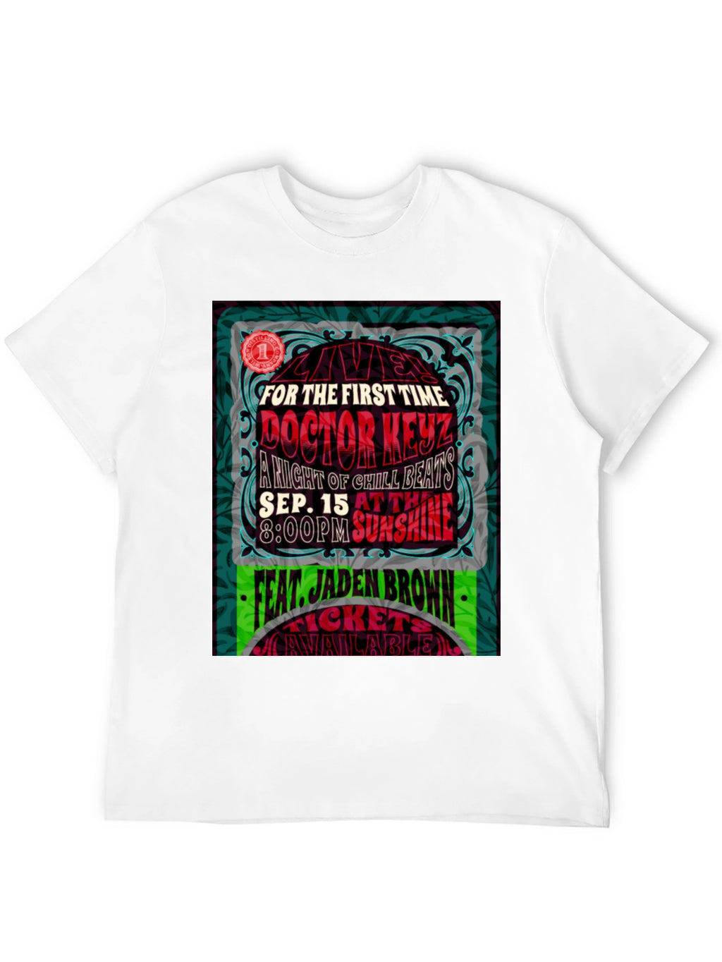 Doctor Keyz Event T-Shirt: Jaden Brown Sep 15