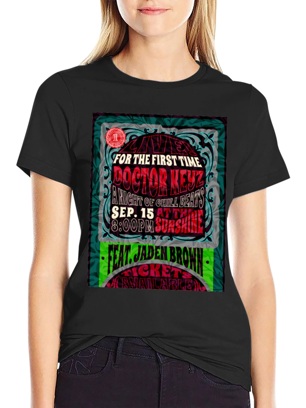 Doctor Keyz Event T-Shirt: Jaden Brown Sep 15