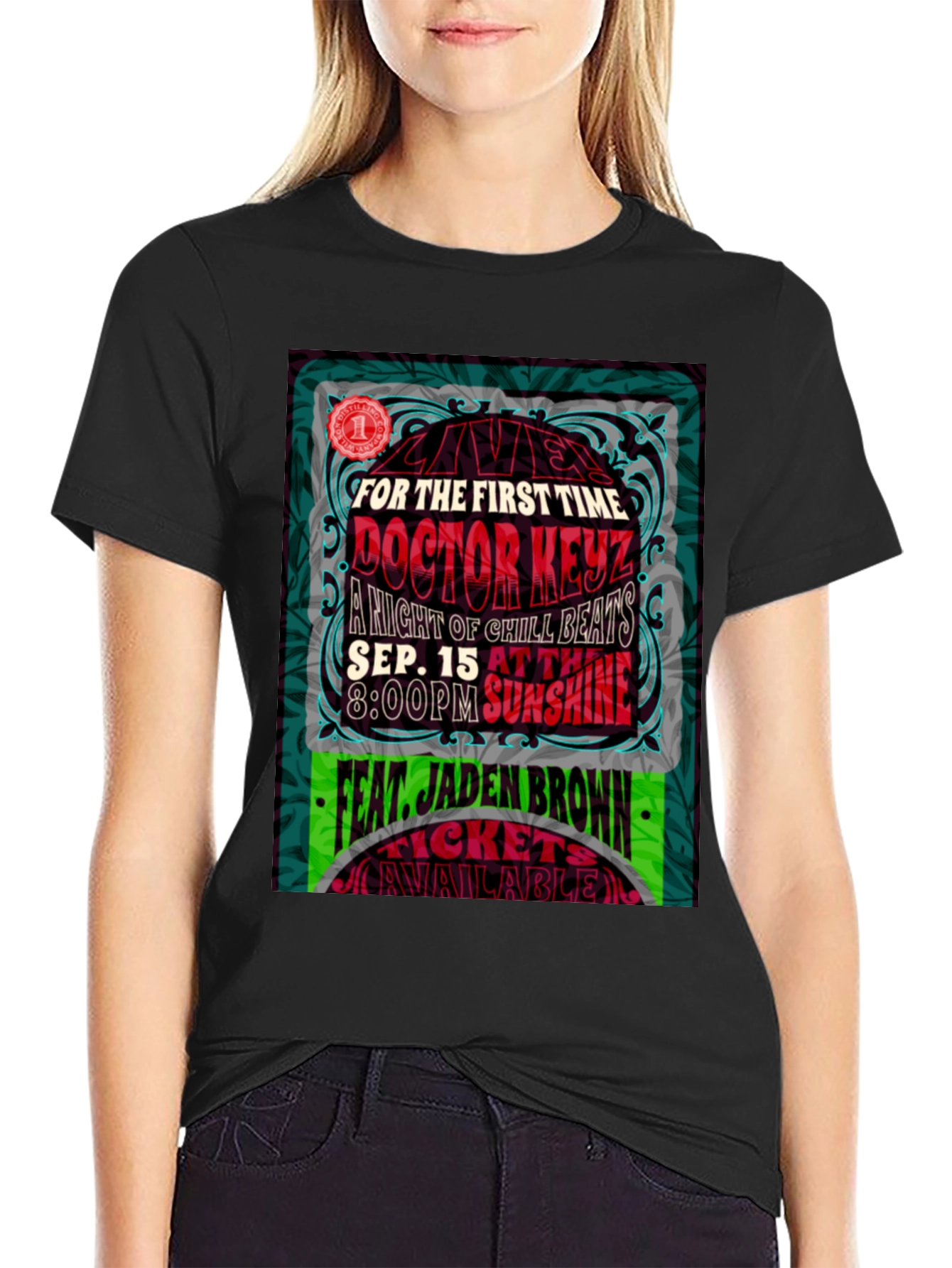 Doctor Keyz Event T-Shirt: Jaden Brown Sep 15