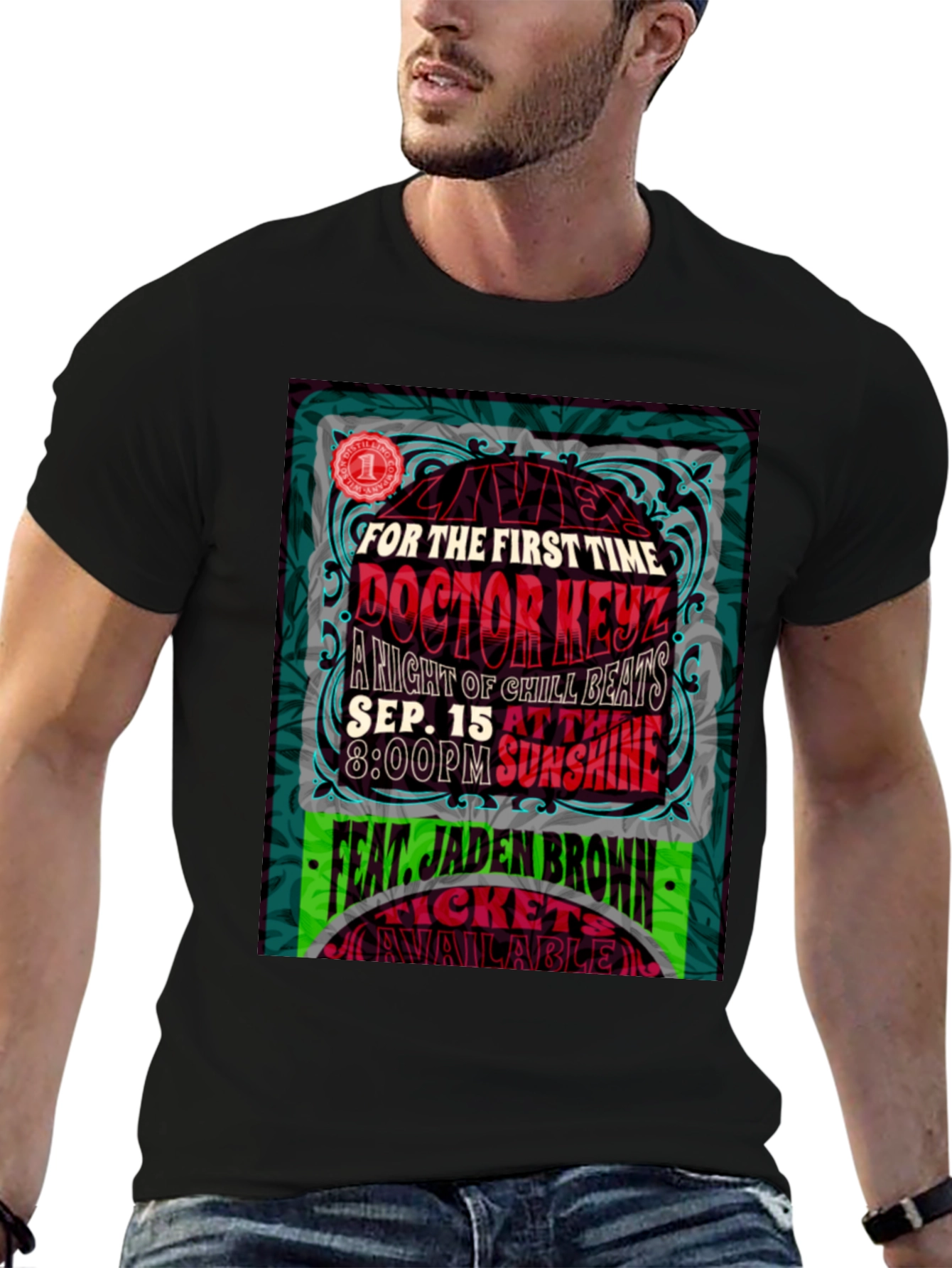 Doctor Keyz Event T-Shirt: Jaden Brown Sep 15