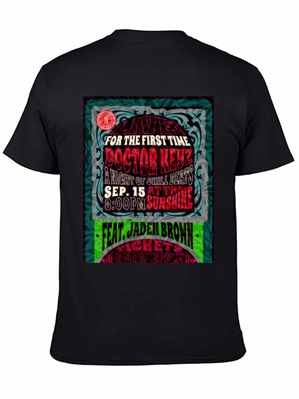 Doctor Keyz Event T-Shirt: Jaden Brown Sep 15