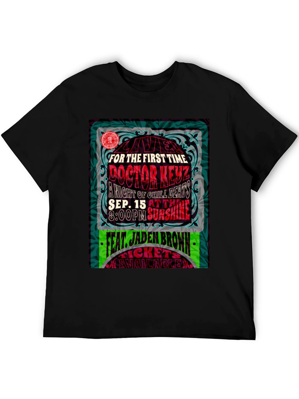 Doctor Keyz Event T-Shirt: Jaden Brown Sep 15