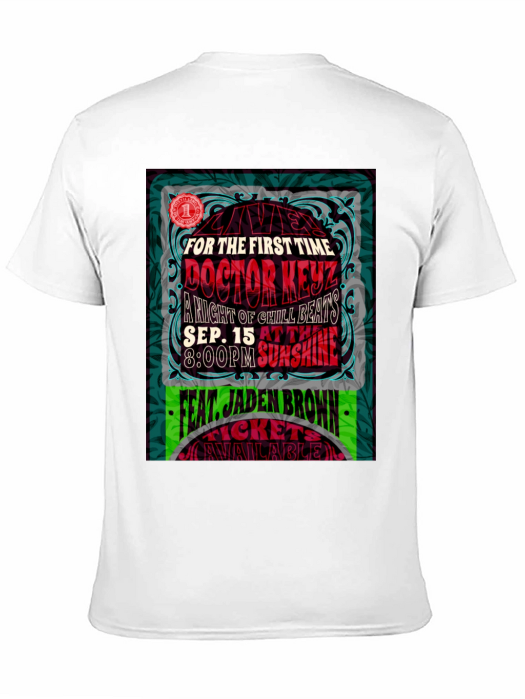 Doctor Keyz Event T-Shirt: Jaden Brown Sep 15
