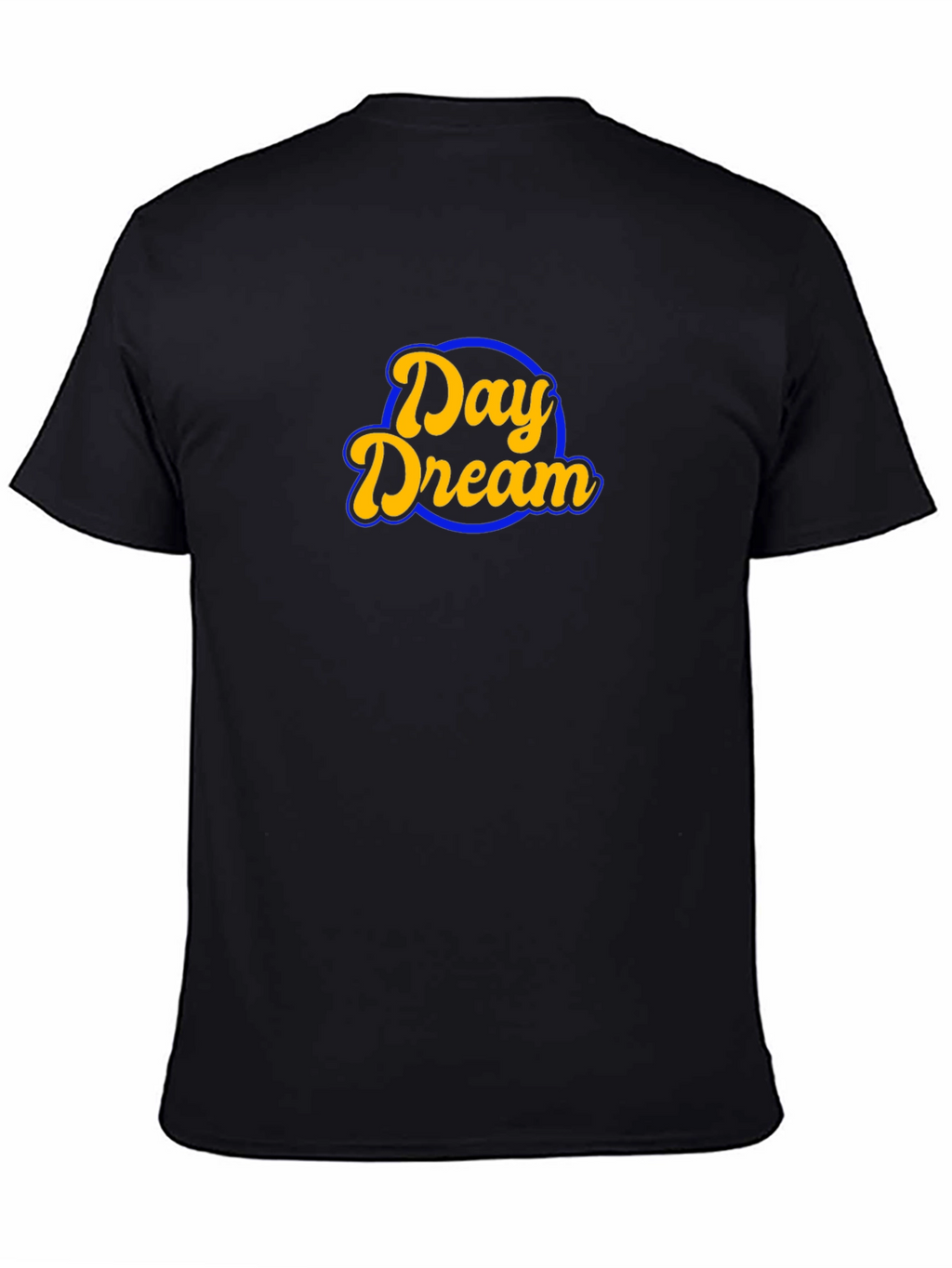 Day Dream Graphic Tee - Black Cotton Casual T-Shirt