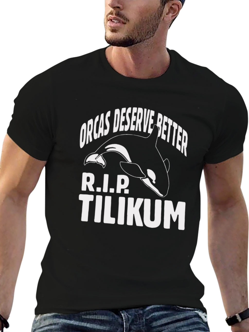 Orcas Deserve Better T-Shirt - RIP Tilikum