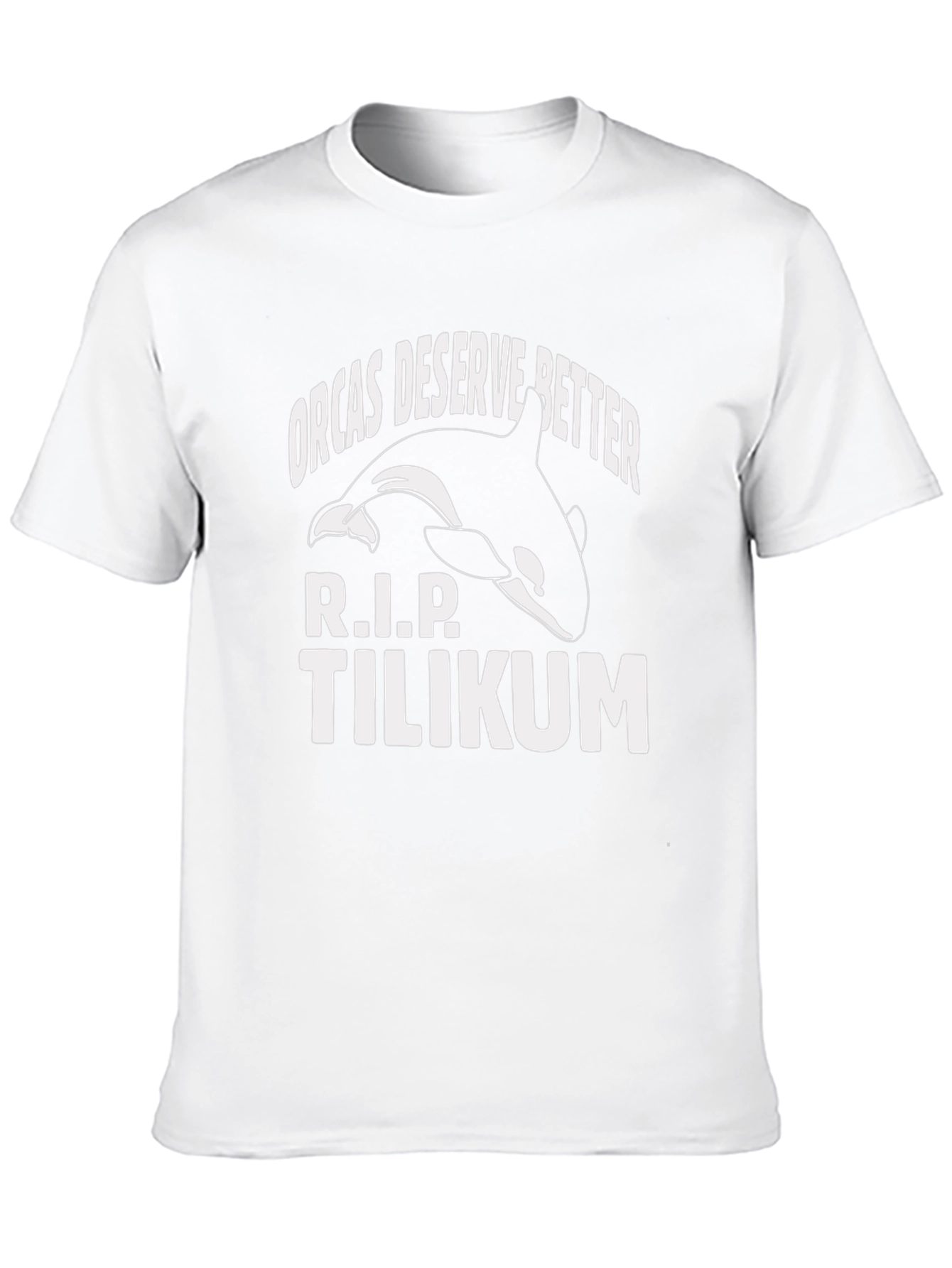 Orcas Deserve Better T-Shirt - RIP Tilikum