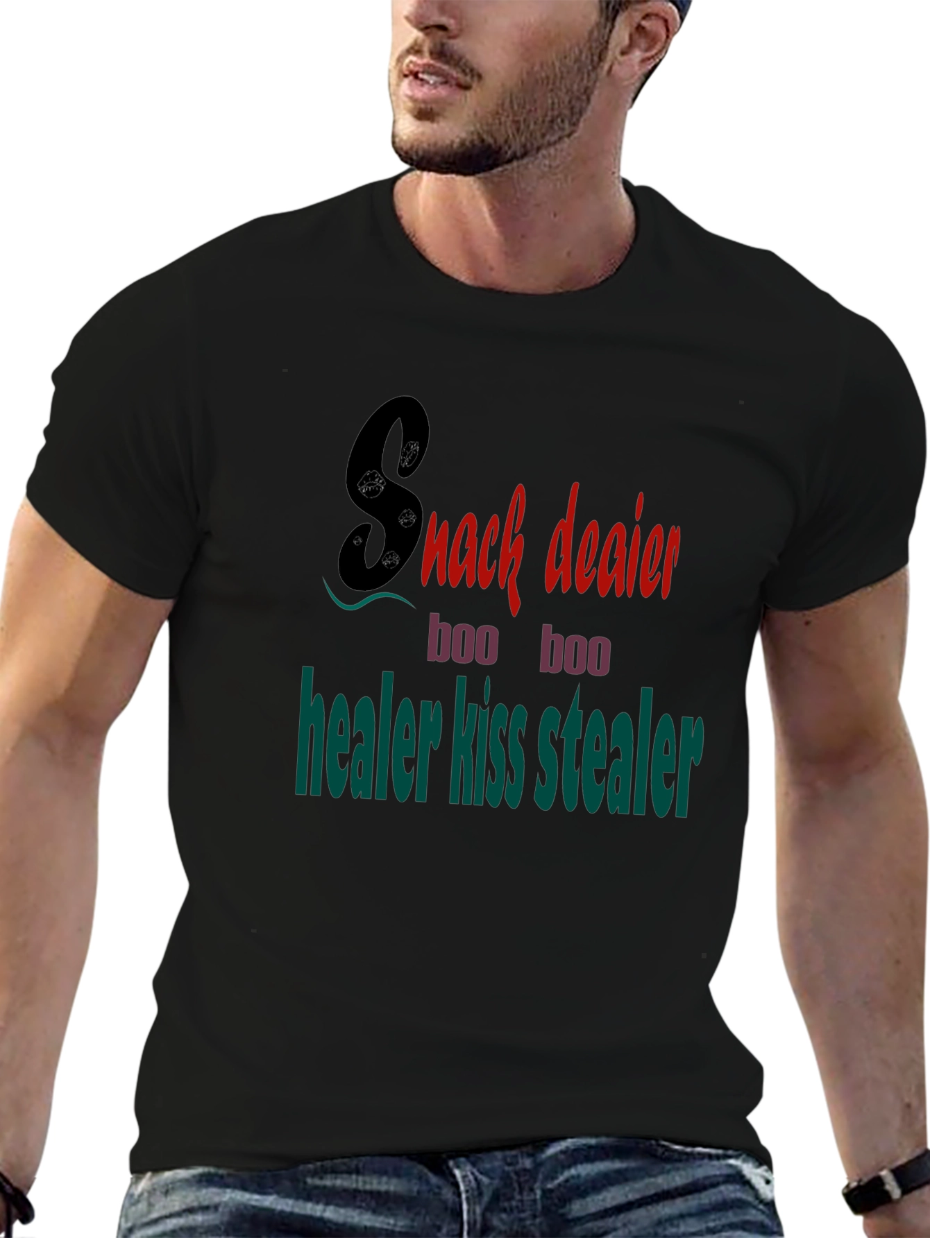 Snack Dealer Funny Graphic T-Shirt