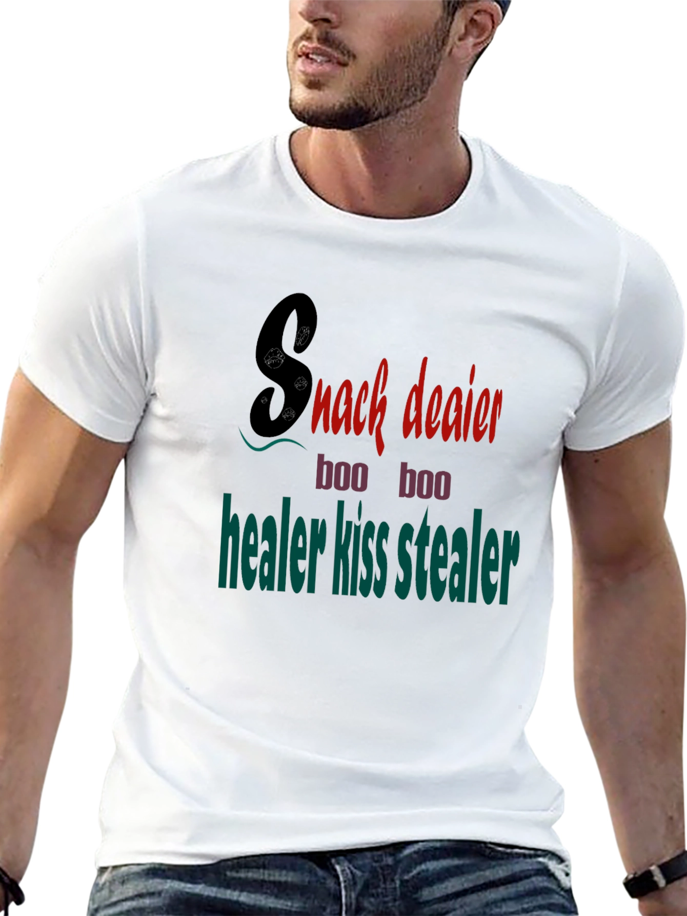 Snack Dealer Funny Graphic T-Shirt