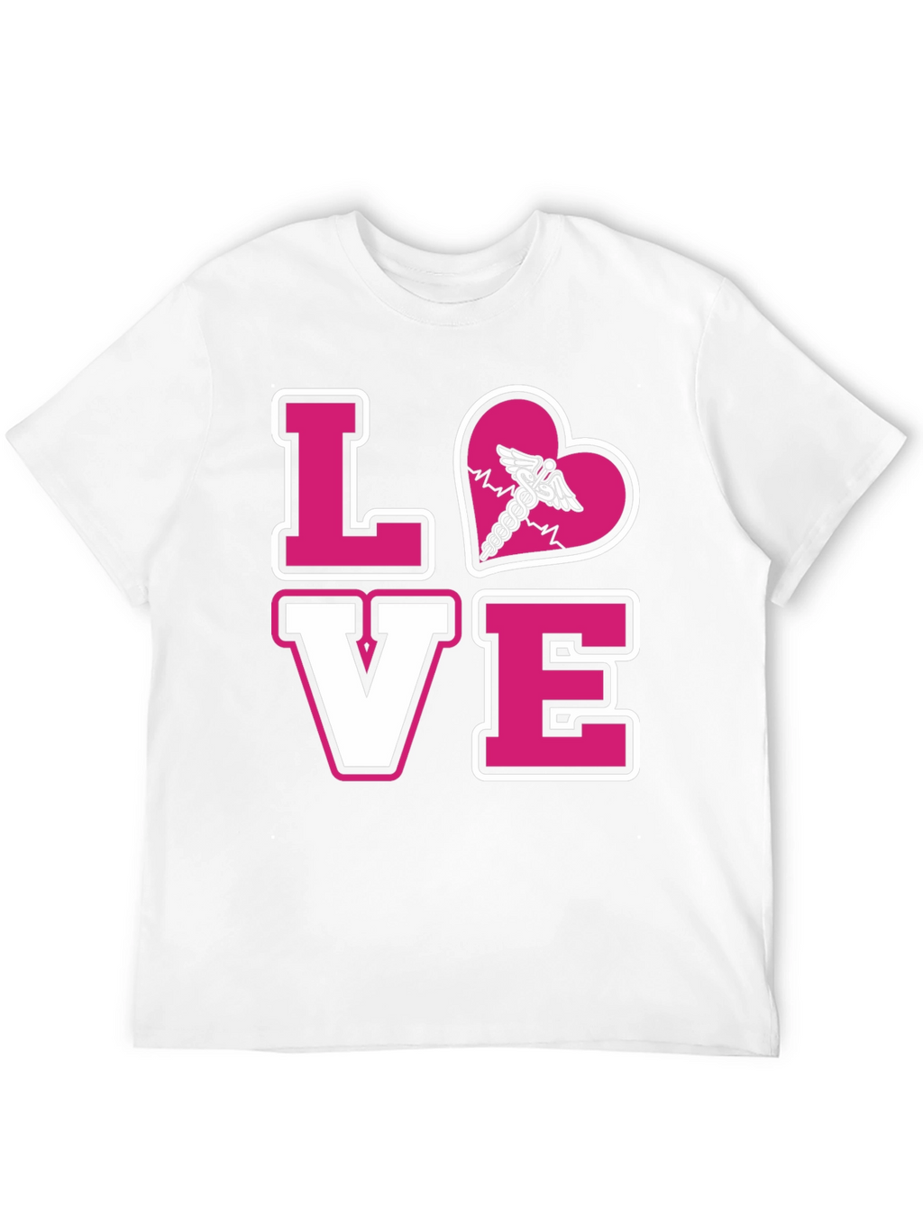 LOVE Caduceus Medical T-Shirt