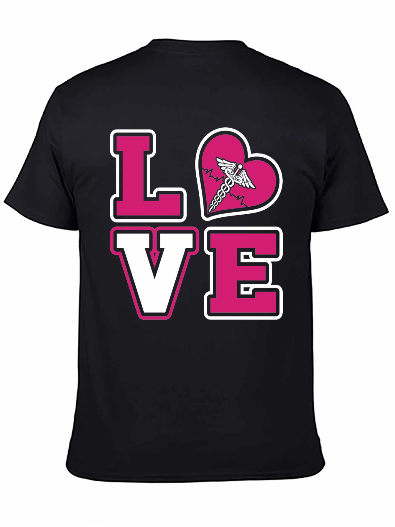 LOVE Caduceus Medical T-Shirt