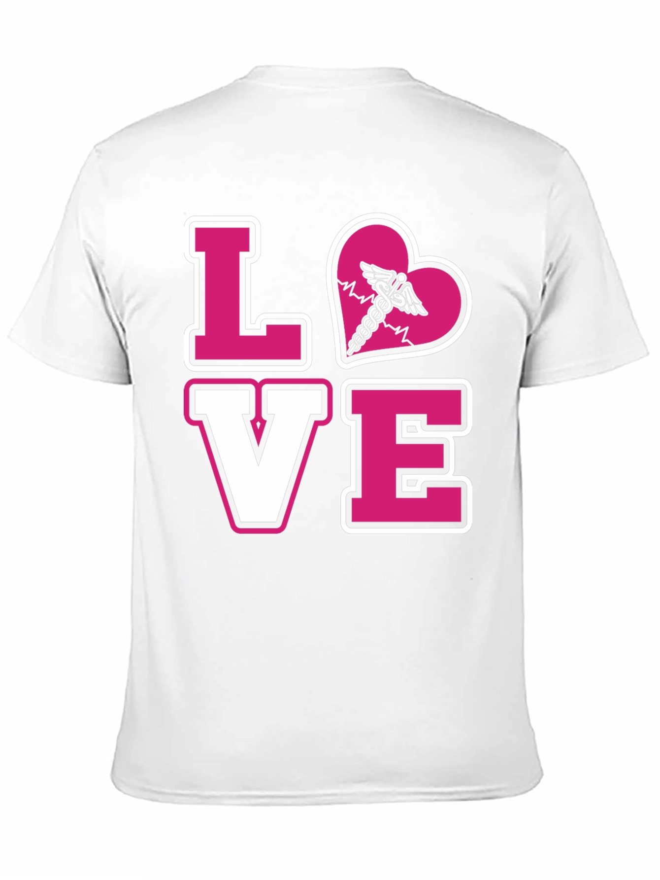 LOVE Caduceus Medical T-Shirt