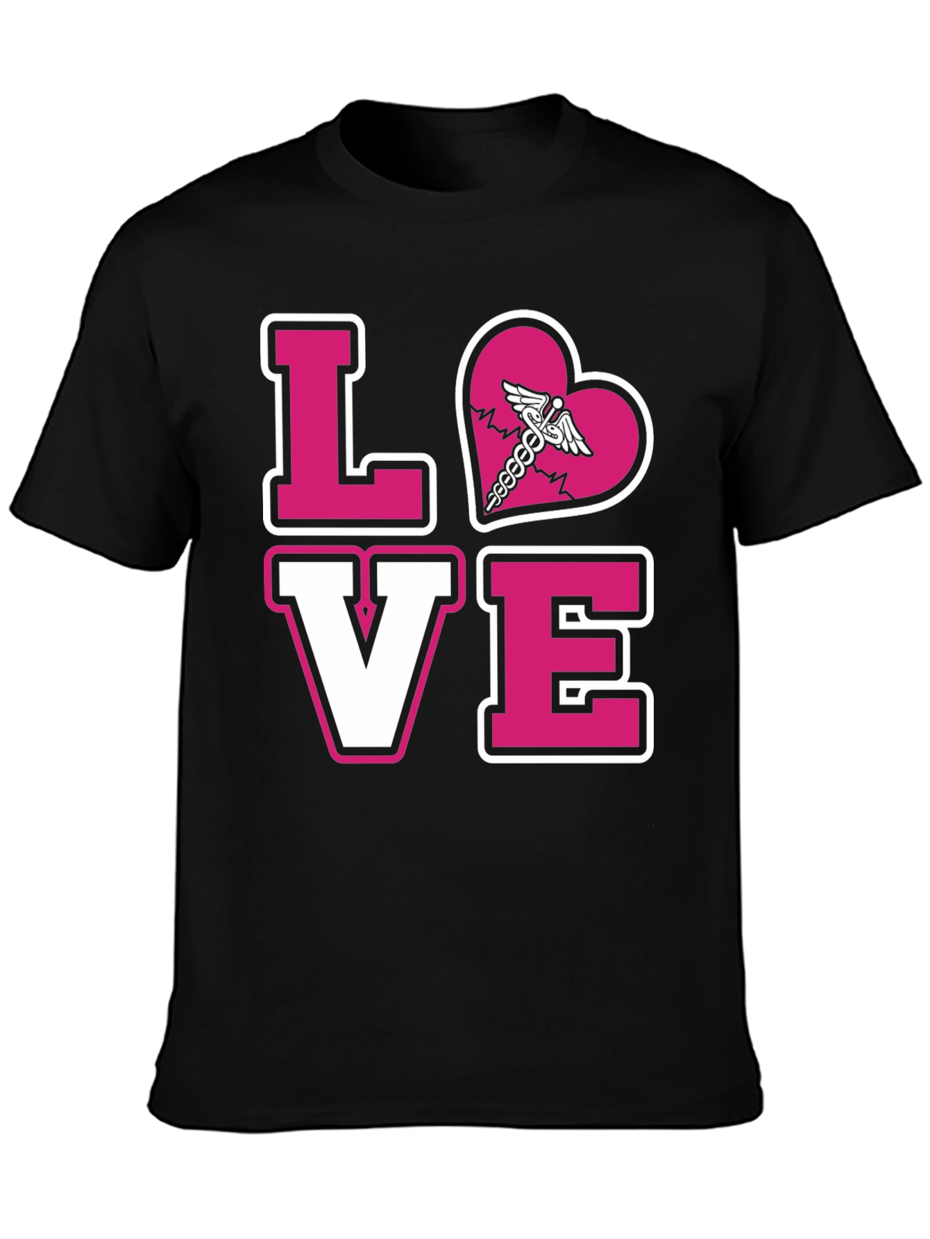 LOVE Caduceus Medical T-Shirt
