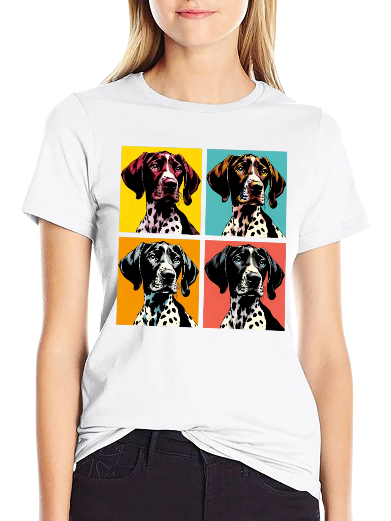 Pop Art German Shorthaired Pointer T-Shirt