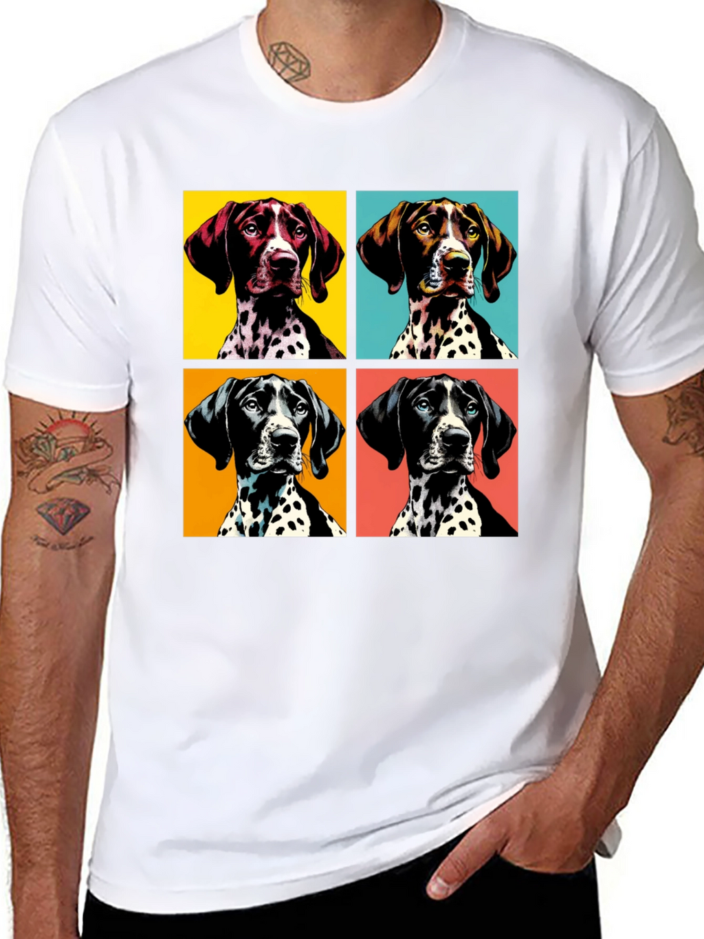 Pop Art German Shorthaired Pointer T-Shirt