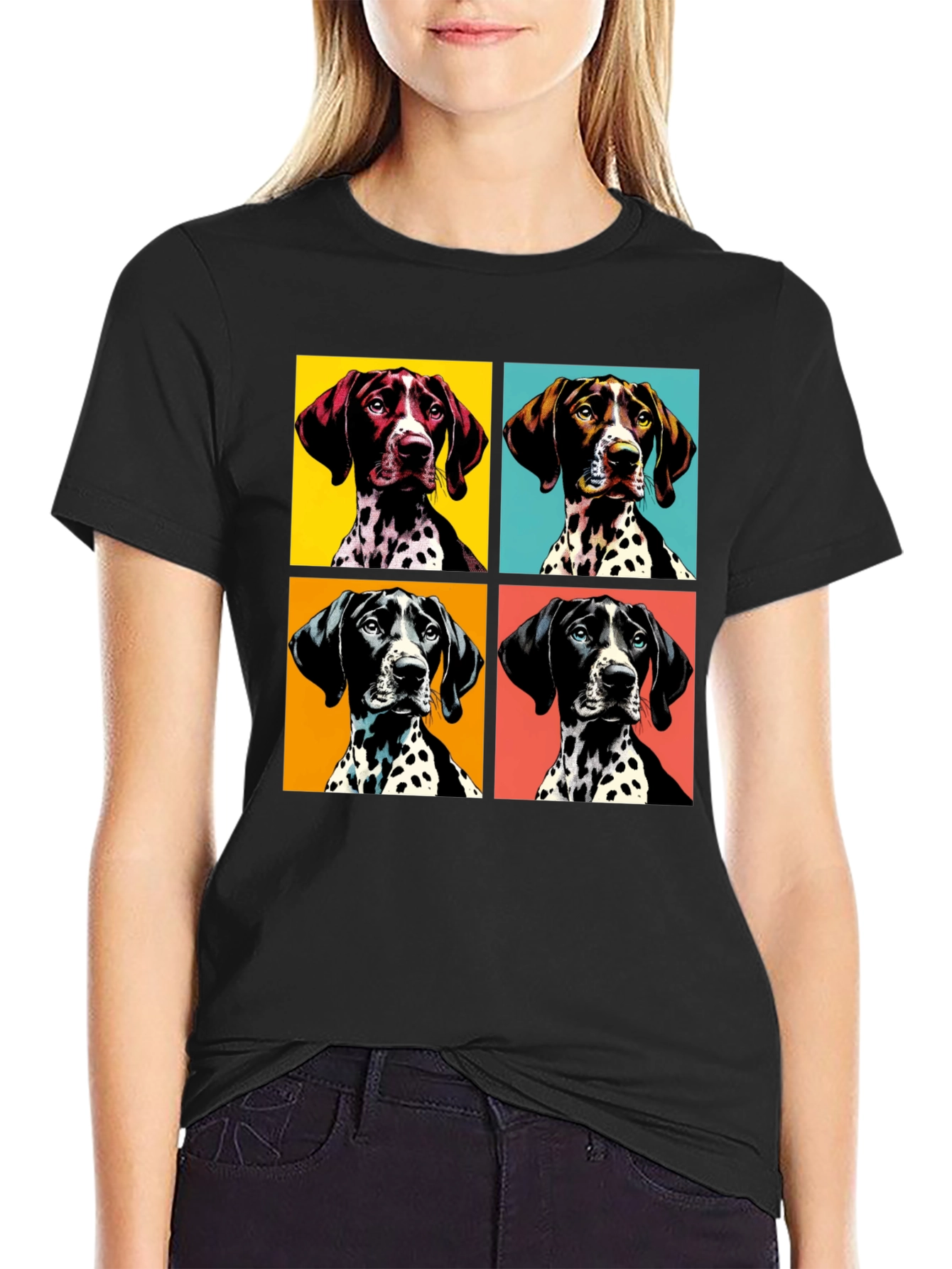 Pop Art German Shorthaired Pointer T-Shirt