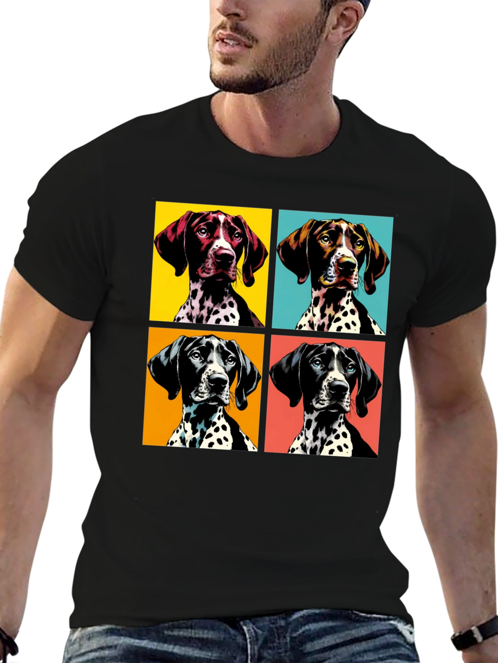 Pop Art German Shorthaired Pointer T-Shirt