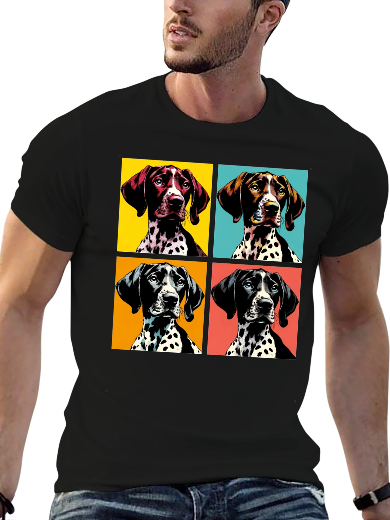 Pop Art German Shorthaired Pointer T-Shirt