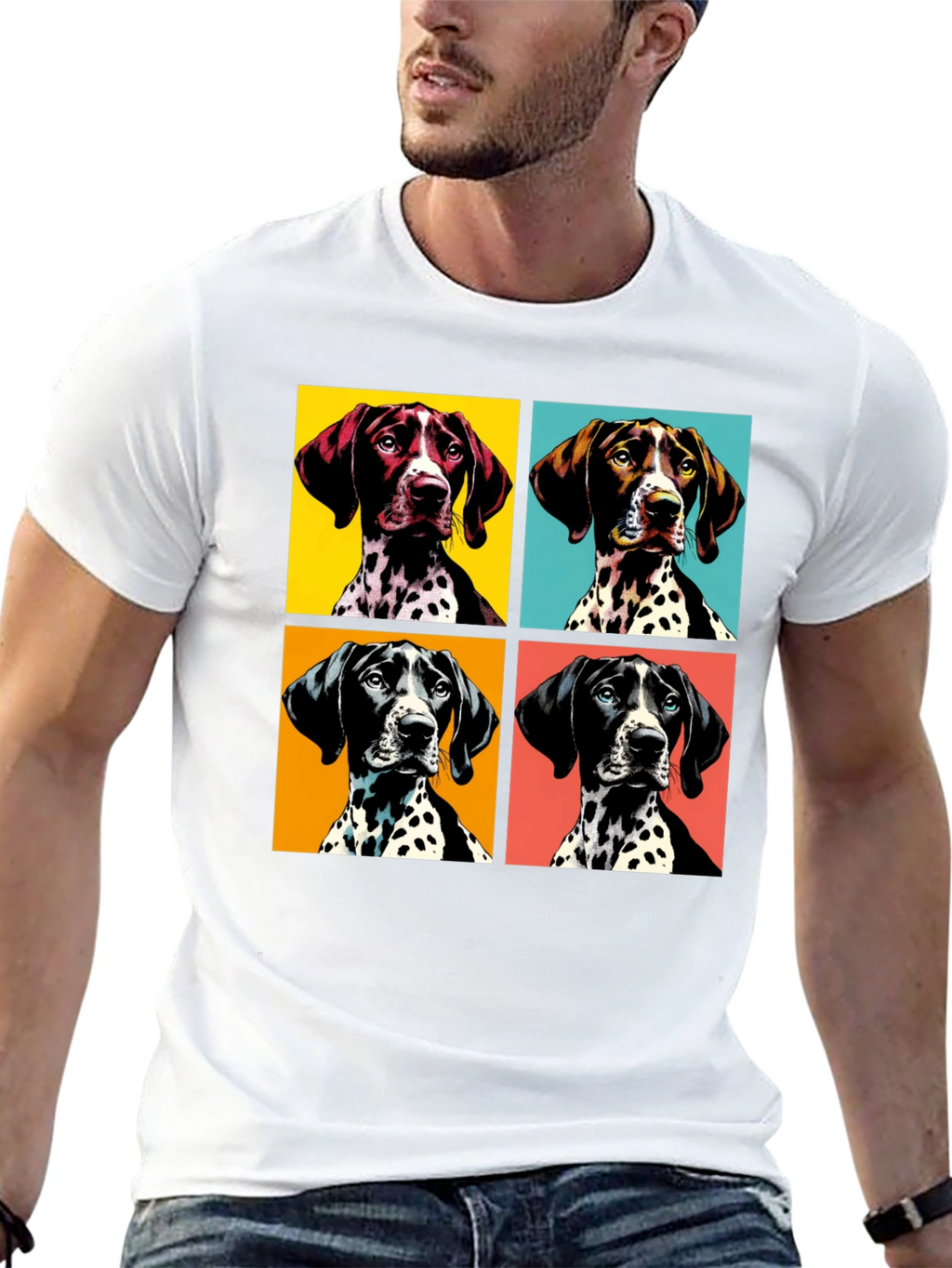 Pop Art German Shorthaired Pointer T-Shirt