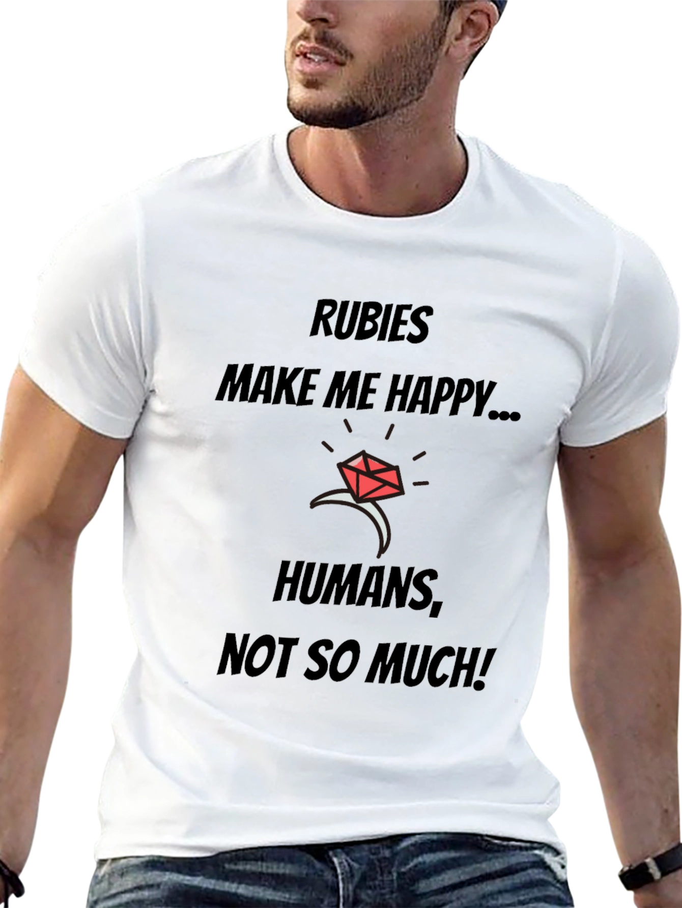 Rubies Make Me Happy T-Shirt