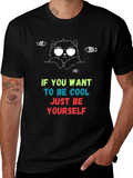 Cool Cat Graphic T-Shirt - Be Yourself!