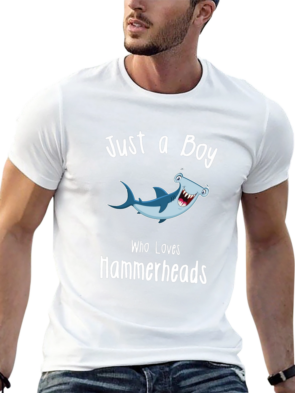 Hammerhead Shark Lover Boys T-Shirt