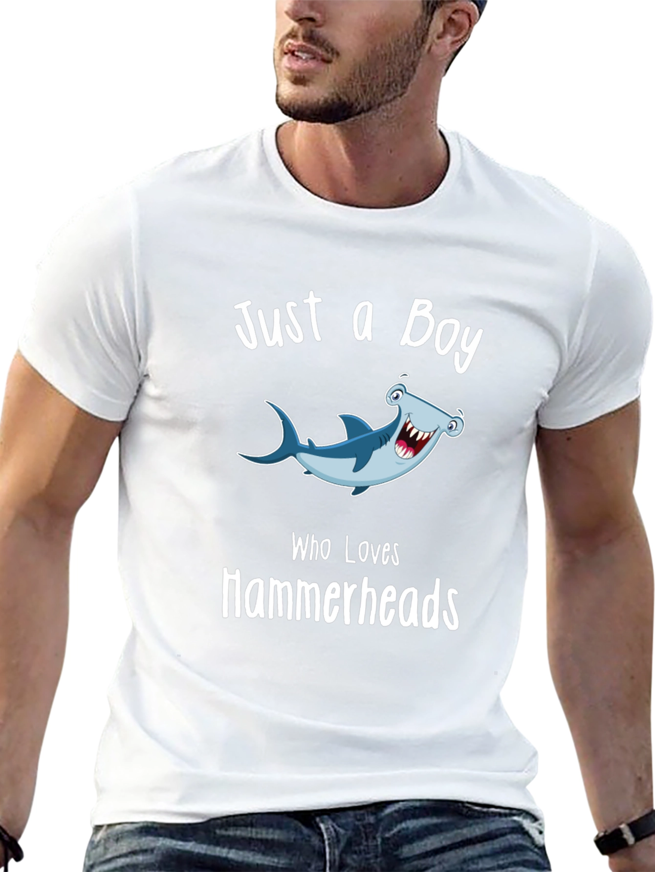 Hammerhead Shark Lover Boys T-Shirt