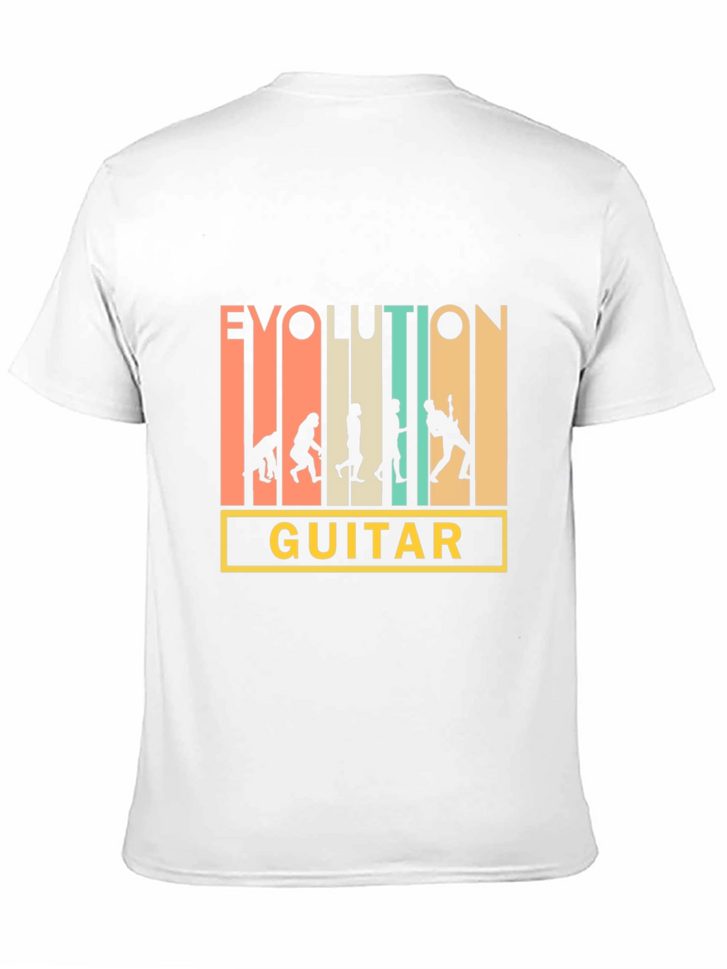Evolution Guitar T-Shirt - Musician Gift
