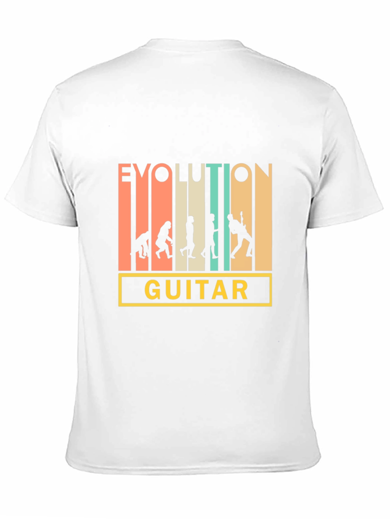 Evolution Guitar T-Shirt - Musician Gift