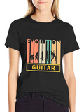 Evolution Guitar T-Shirt - Musician Gift