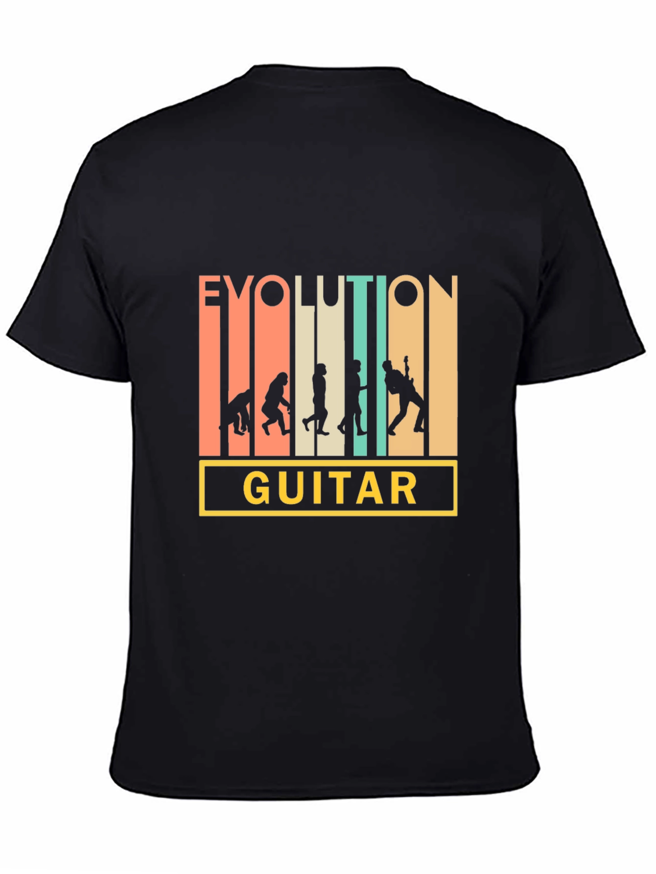 Evolution Guitar T-Shirt - Musician Gift