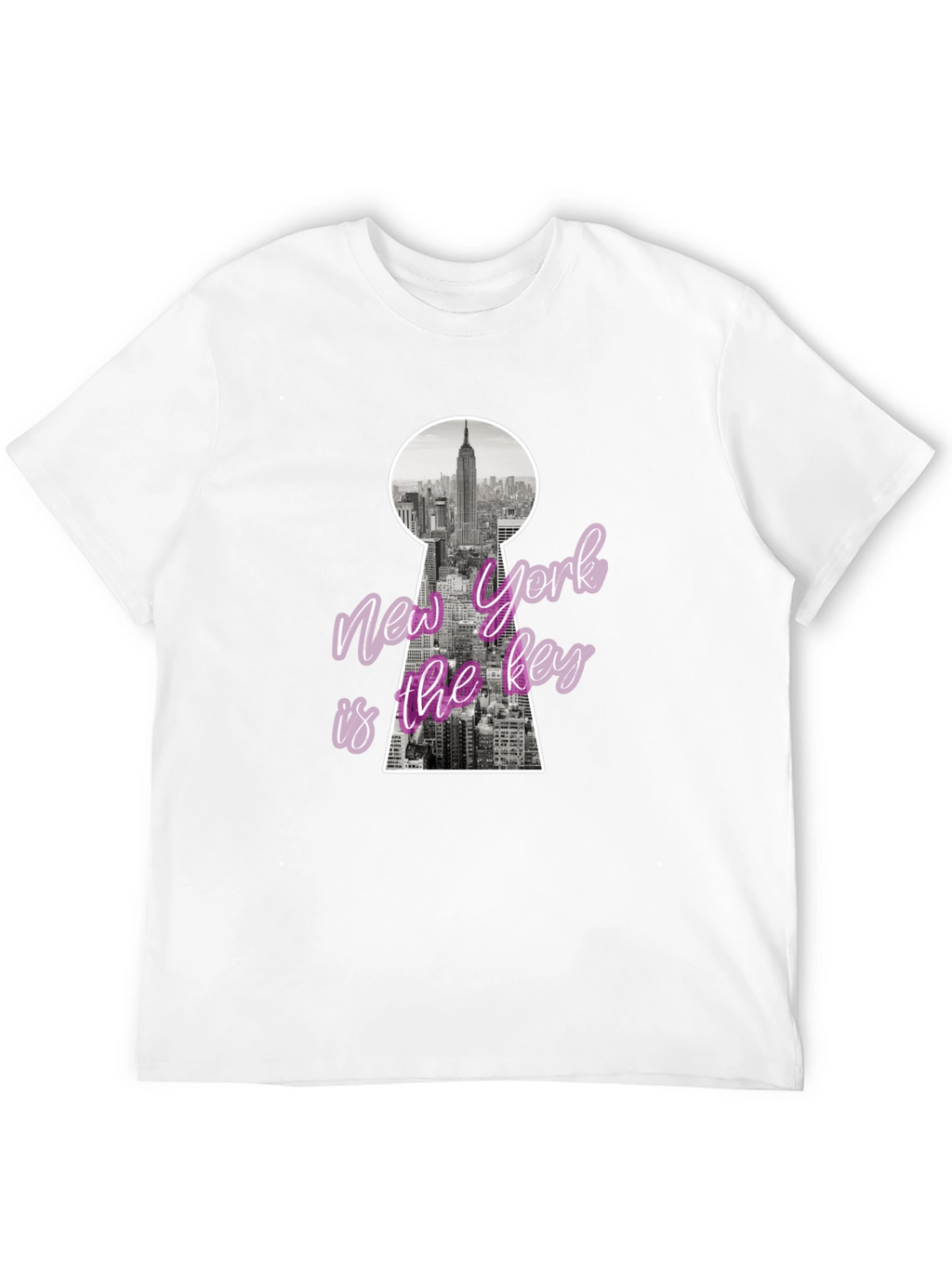 New York City Key Graphic T-Shirt